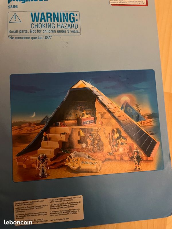 Pyramide playmobil et personnages oasis (image 6)