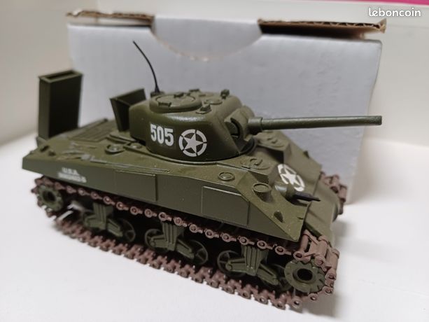 Solido/Gaso.line militaire US WW2 CHAR SHERMAN DEEP WADING Version UK - Collection