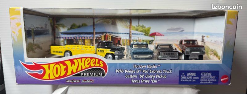 Ensemble Hot Wheels Horizon Hauler 1:64, Porsche 911, Neuf