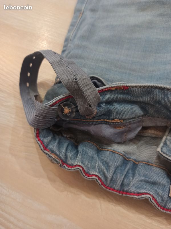 Pantalon bleu ciel 10 ans - Okaïdi (image 1)