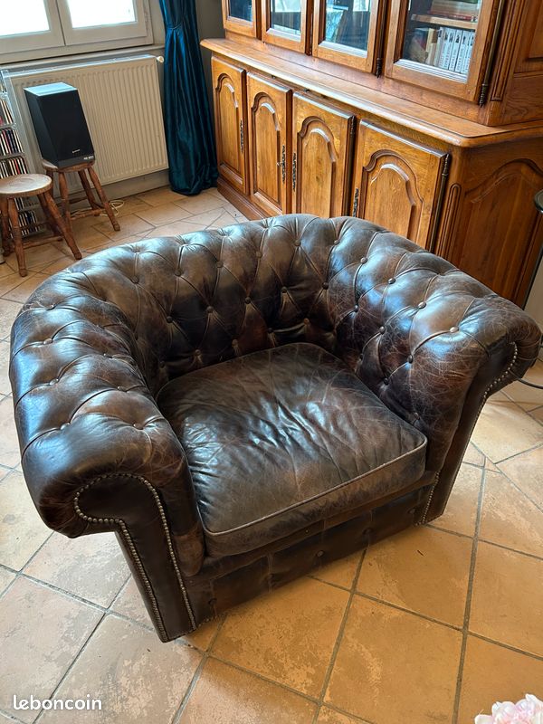 Fauteuil Chesterfield Maison du Monde (image 2)