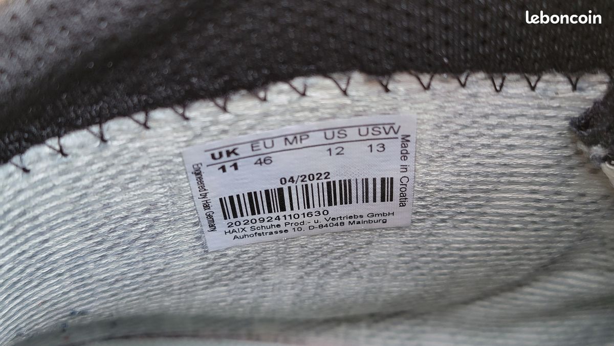 Chaussures professionnelles HAIX (image 7)