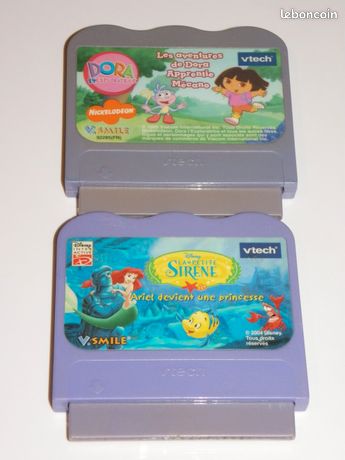 VTech – Cartouche V.Smile : Dora Apprentie Mécano – Jeu éducatif Dès 3 Ans, Découverte Anglais Et Logique