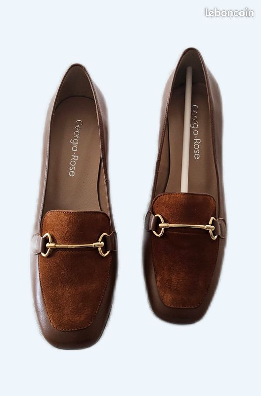 Mocassins camel Georgia Rose t 38 Chaussures