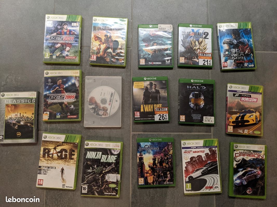 Jeux Xbox one seul ou à l'unité (image 1)