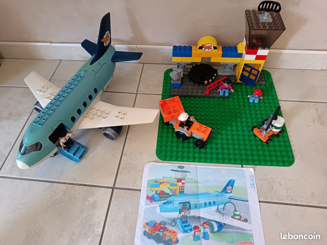 Airport Avion Lego Duplo Lego Duplo 5595 Avion Aéroport Jeux Jouets