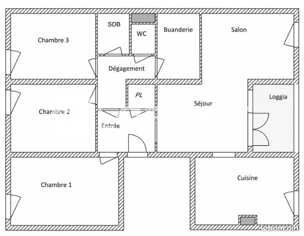 Appartement a louer martigues - 4 pièce(s) - 75 m2 - Surfyn