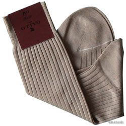 Chaussettes Luxe Mi-bas (hautes) – Sable 39/40 (image 3)