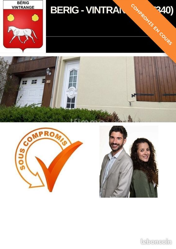 Maison 4 pièces 133 m² · à Bérig-Vintrange · 133 m² · 60 000 €