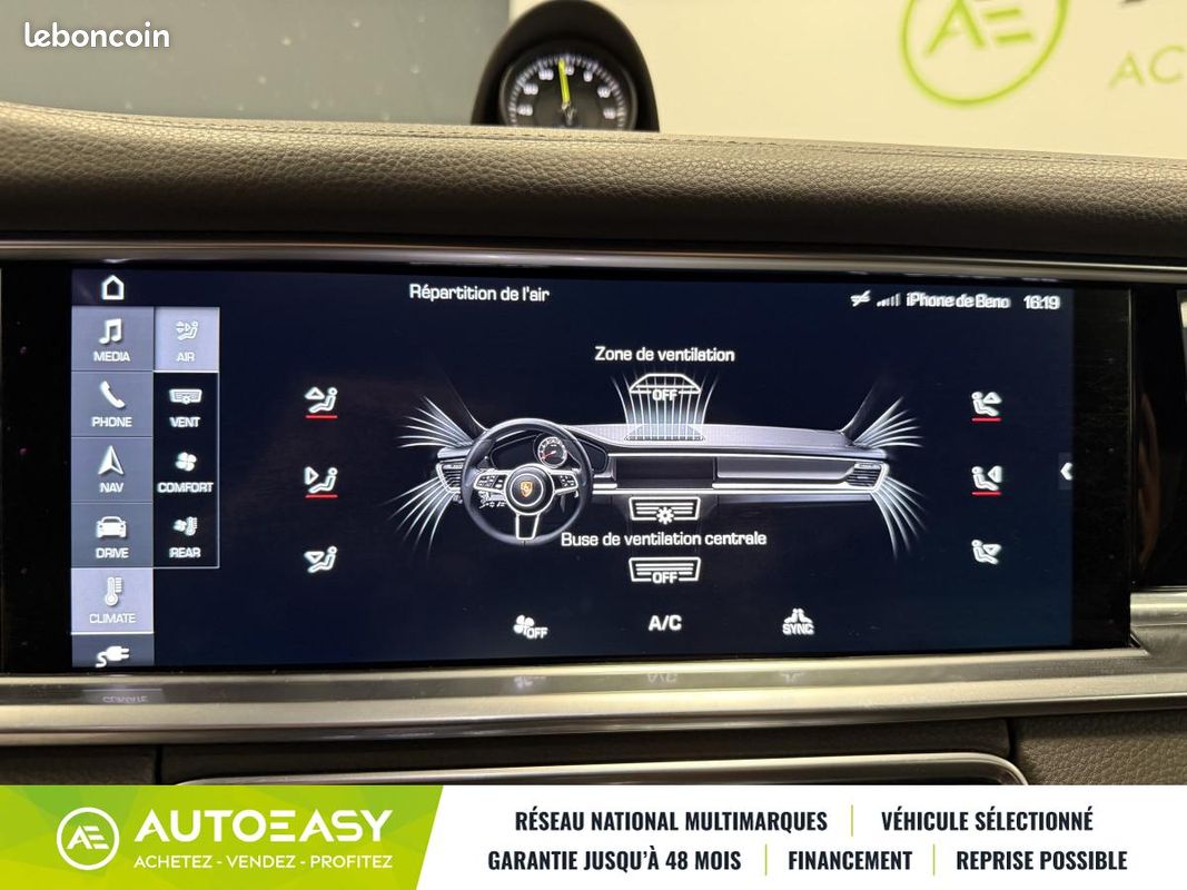 Porsche Panamera II 4 E-Hybrid 2.9 V6 462 PDK Pack Chono et Carbone (image 8)