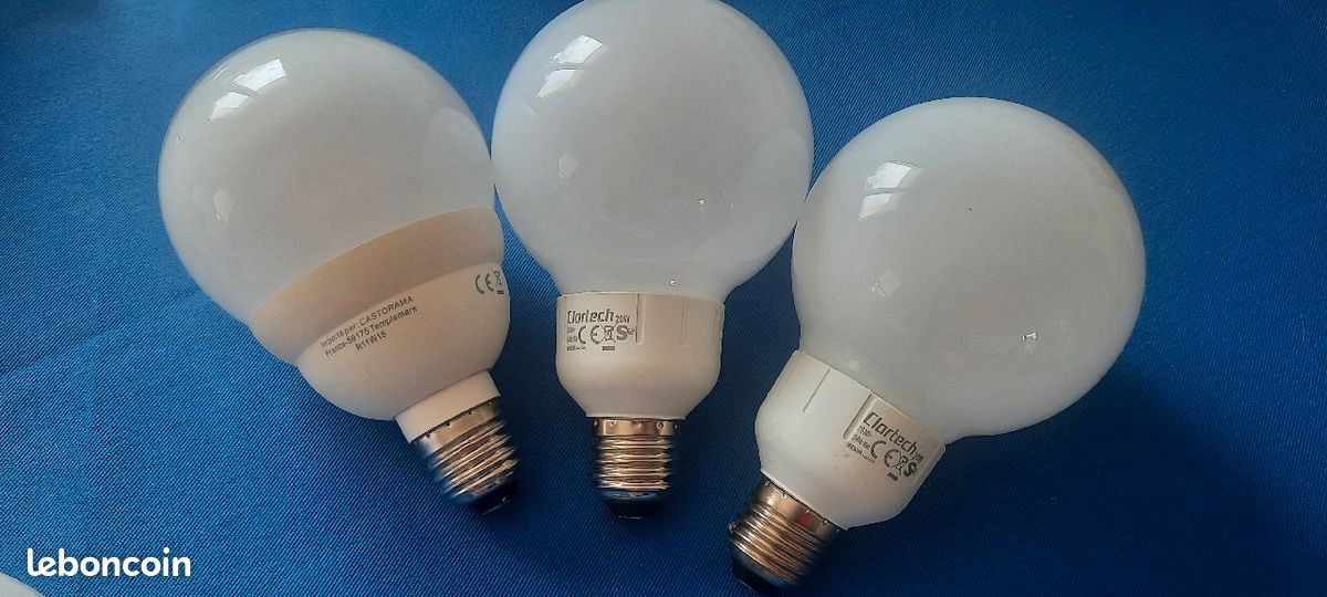 Lot 5 ampoules boules économie d'energie (image 3)