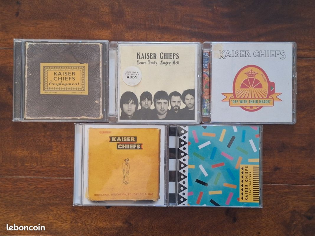 5 albums CD de Kaiser Chiefs (image 1)