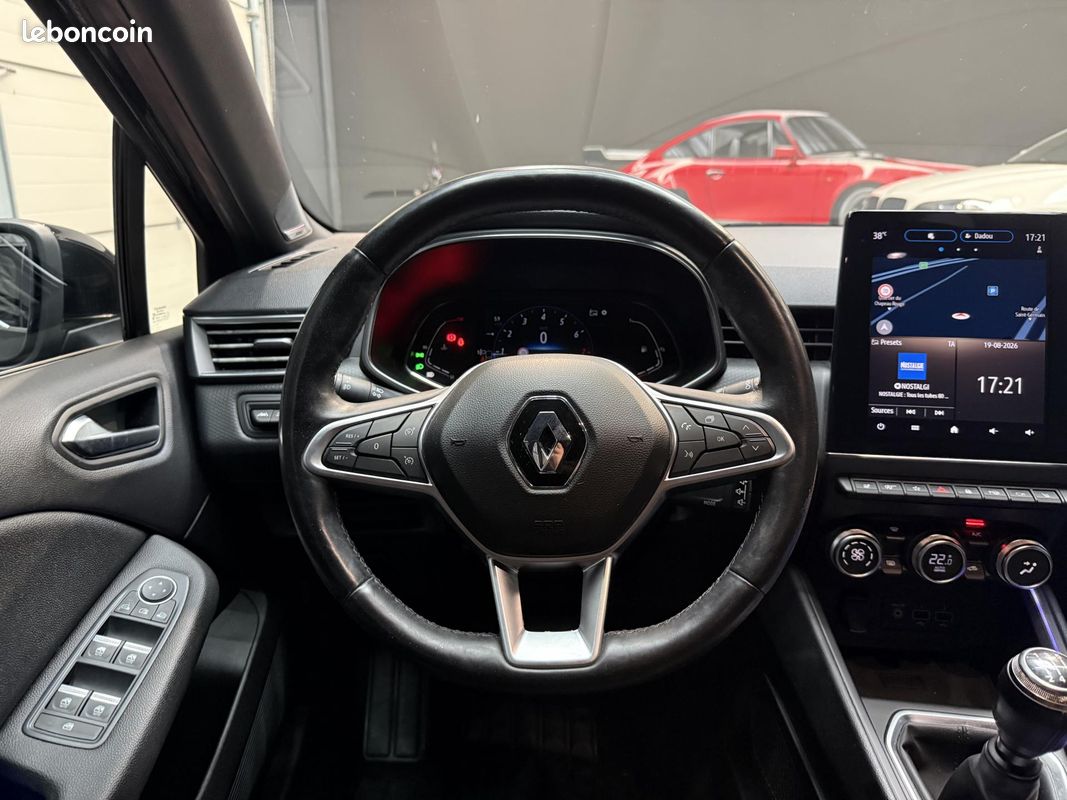 RENAULT CLIO 5 INTENS EDITION ONE 1.0l 100CH CAMERA 360 SIEGES ET VOLANT CHAUFFANTS CARPLAY BOSE GTIE 12 MOIS (image 27)