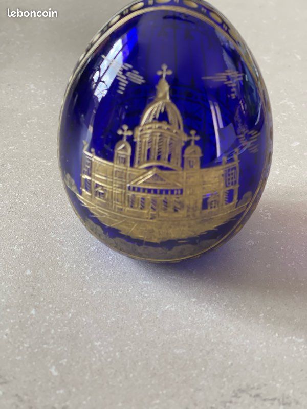 Œuf décoratif style fabergé (image 1)