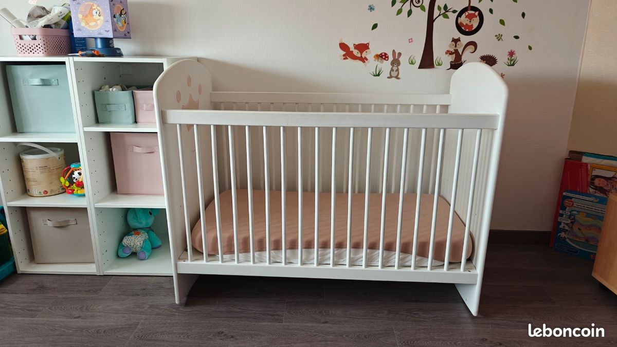 Lit bébé avec planche à langer (image 4)
