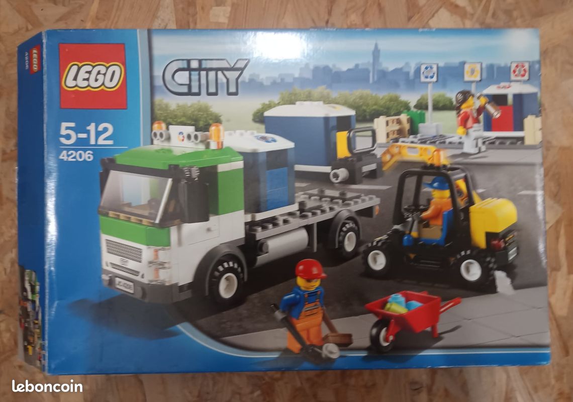 Lego 4206 Camion de recyclage (image 1)