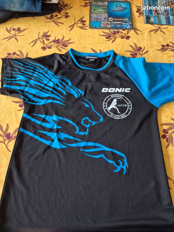 Tee shirt tennis de table menucourt (image 1)