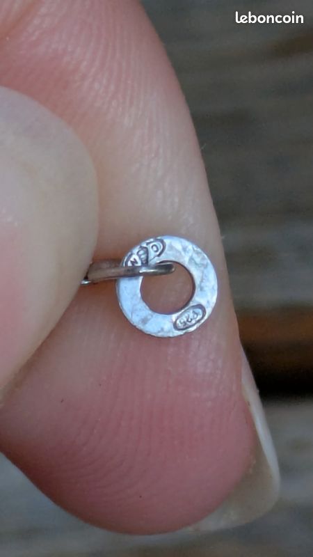 Chaîne argent 925 - 44 cm - fermoir défectueux (image 2)