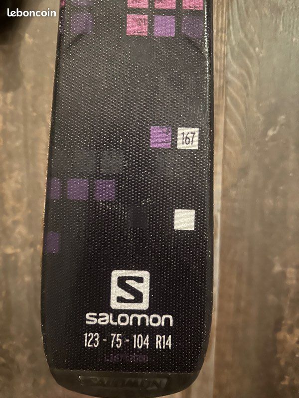 Ensemble ski bâtons et chaussures Salomon (image 4)