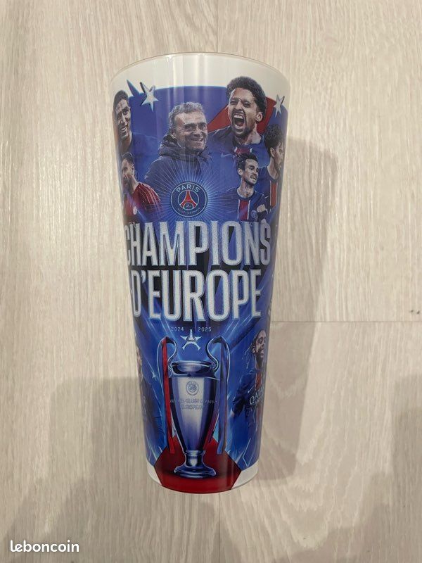Gobelet Collector PSG – Finale Ligue Des Champions 2025 PSG/Inter – Multicolore