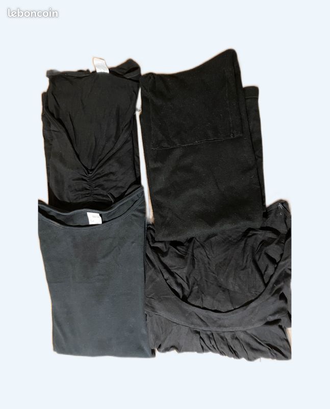 Hauts noirs femme (image 1)