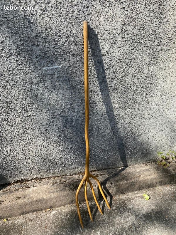 Fourche bois ancienne (image 2)