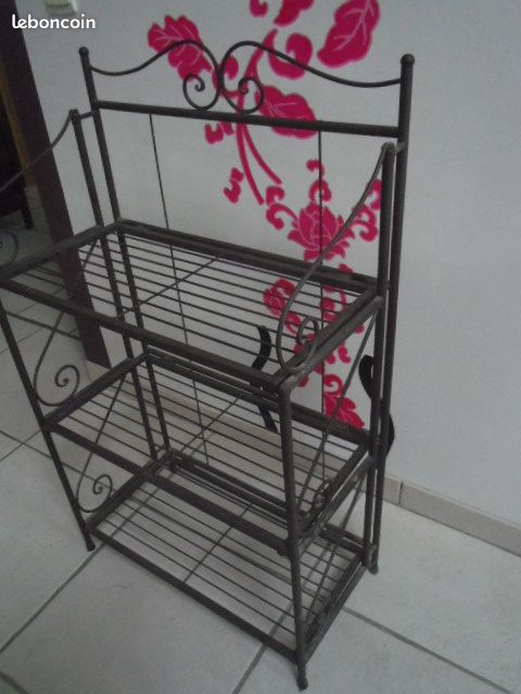 Meuble Etagere en fer forgé (image 3)