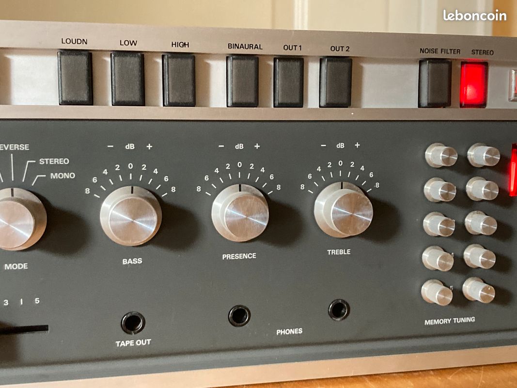 Revox A720 amplificateur + préamplificateur REVOX A722 avec tubes Nixies / LIVRASON OFFERTE (image 10)