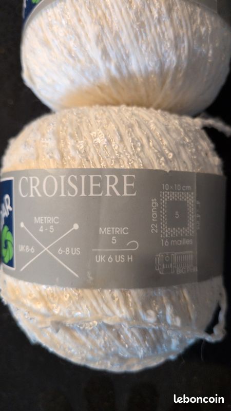 Lot De 3 Pelotes De Laine Phildar Laponie Carbone - Alpaga/Mohair - Gris - Aiguille 10 - Neuf