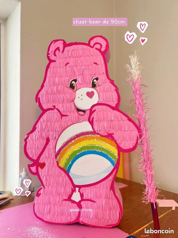 Pinata Bisounours Rose (image 1)