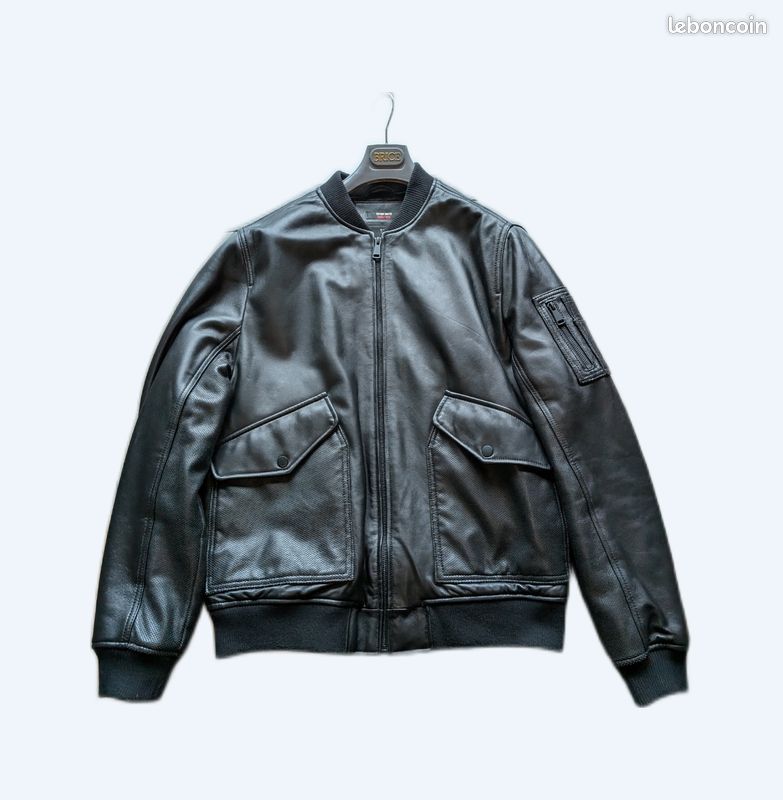 Veste cuire Édition limitée GMK Celio (image 1)