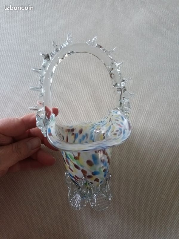 Panier en verre soufflé (image 5)