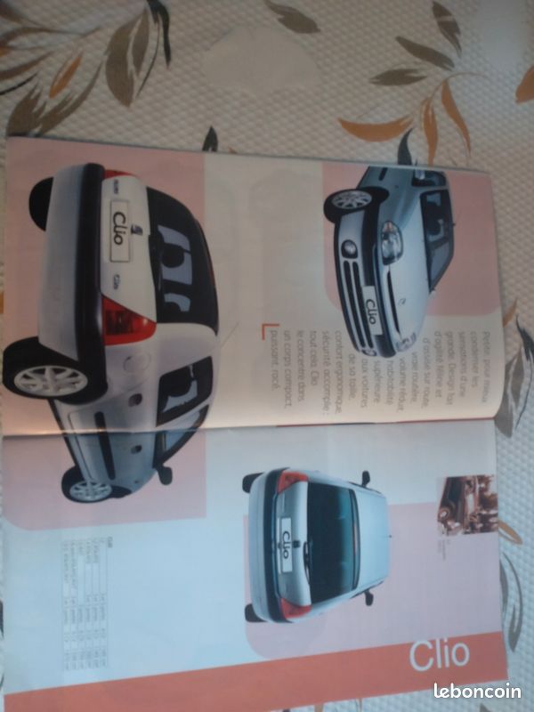 Mégane coupé flyer époque gamme 1999 (image 3)