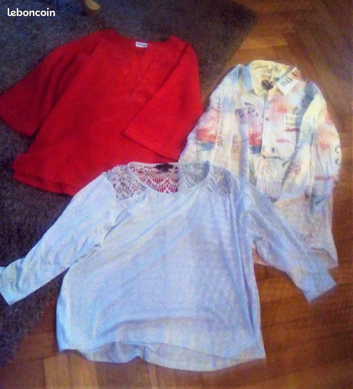 3 Hauts Femme au choix (image 1)