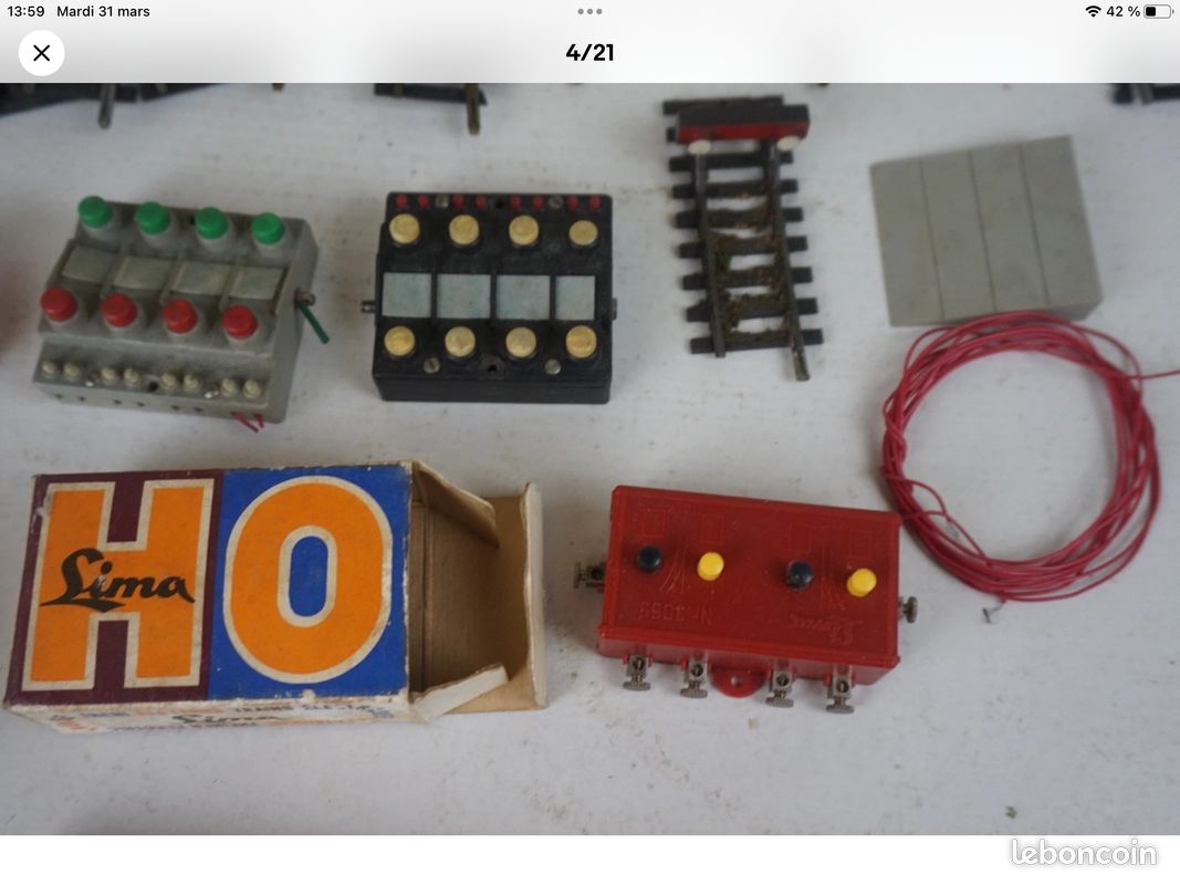Motore Per Scambio Jouef 919200 - Scatola Comando Per Deviatore Scala HO 1/87 - Foto 3