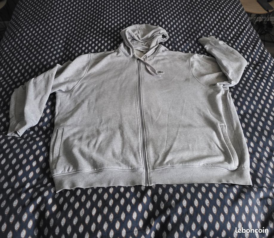 Sweat Zippé Veste Grise Lacoste Veste Sweat Zippé Grande Taille