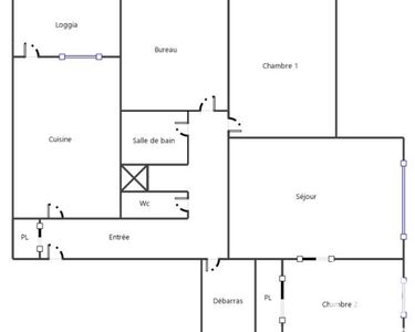 Appartement 199 000 € - 83 m²