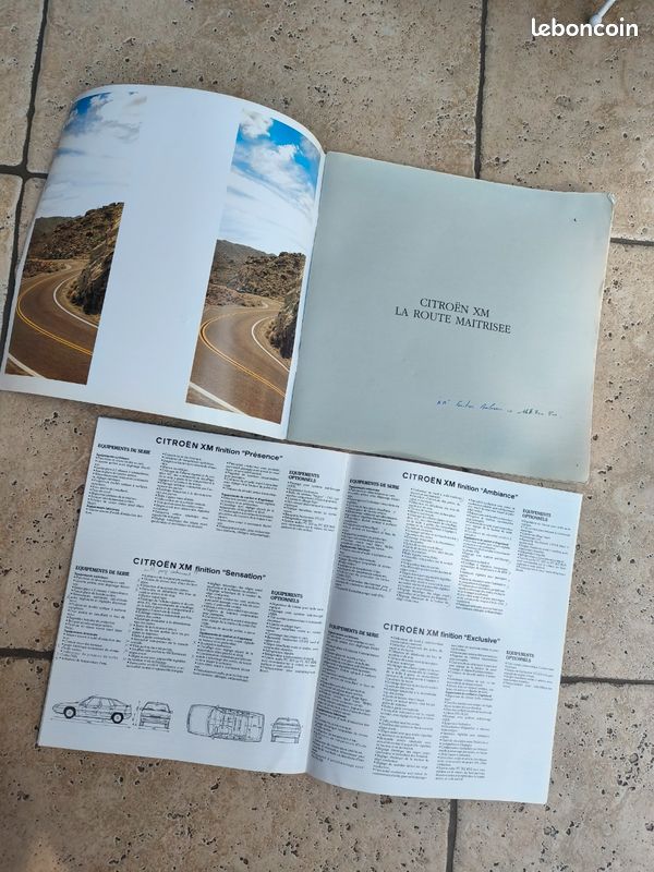 Catalogues publicitaires Citroën XM (image 3)