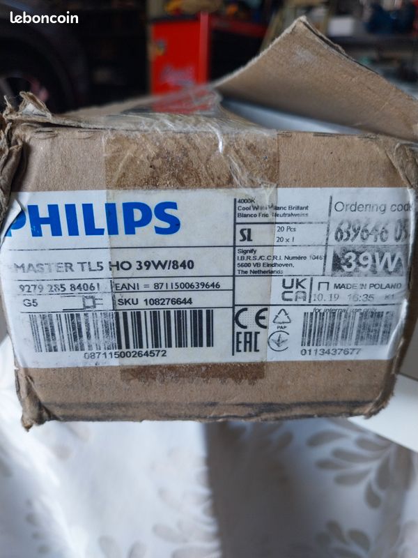 20 néons philips Master TL5 HO 39W/840 (image 1)