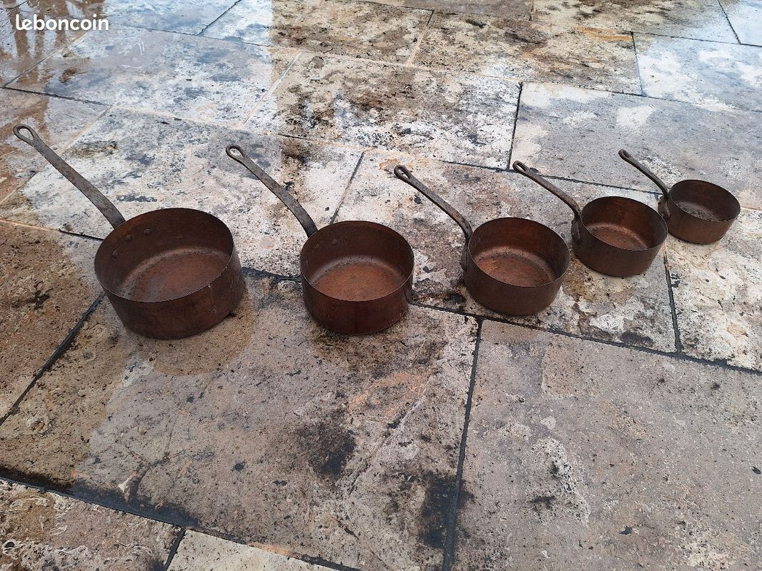 Casseroles en cuivre (image 2)
