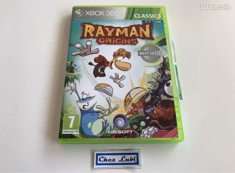 Jeu vidéo Rayman Origins sur console Xbox 360 : Achat occasion | Jeux vidéo Bon état Xbox 360