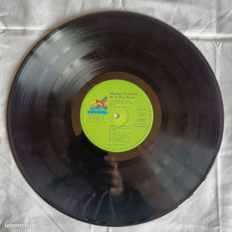 Disque Fugain et le Big Bazar 1976 (image 7)