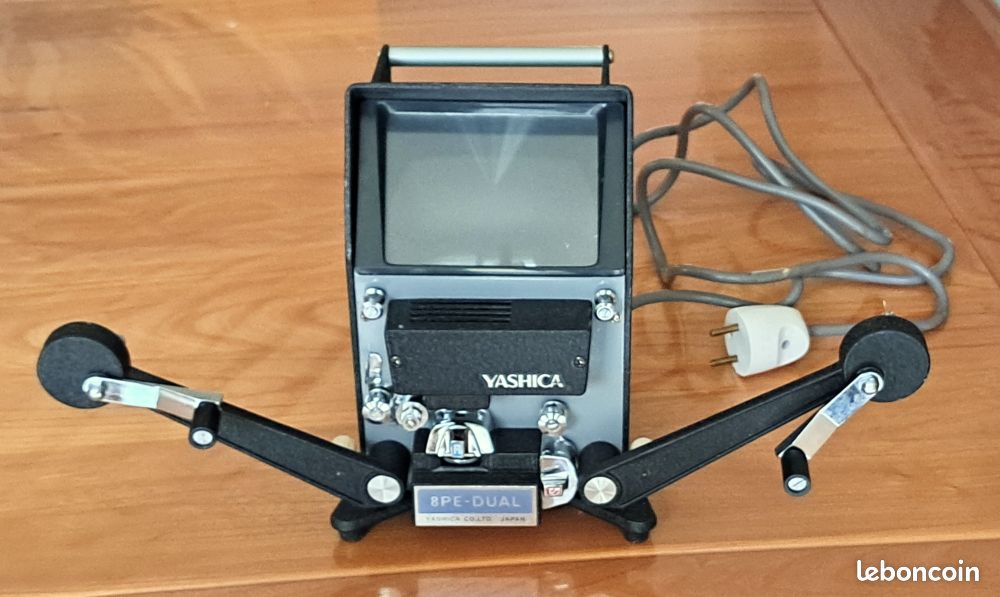Visionneuse Yashica 8mm 8PE-Dual Photo, audio vidéo
