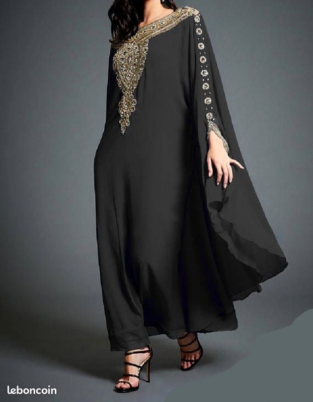 Robe caftan faracha papillon L à xxL (image 1)