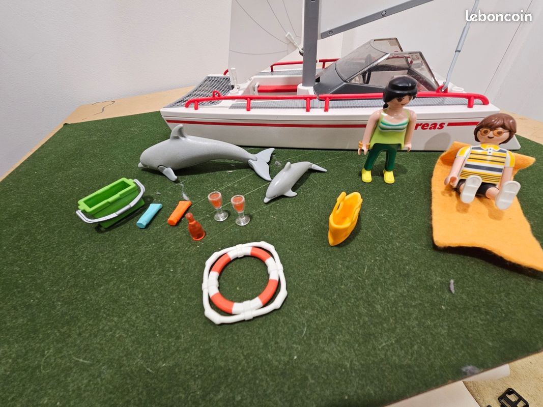 Set de Juego Playmobil Catamarán Catamarán 53 Piezas | en línea