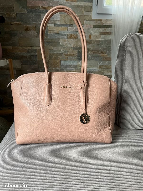 Sac Furla fourre-tout Cuir de veau (image 8)