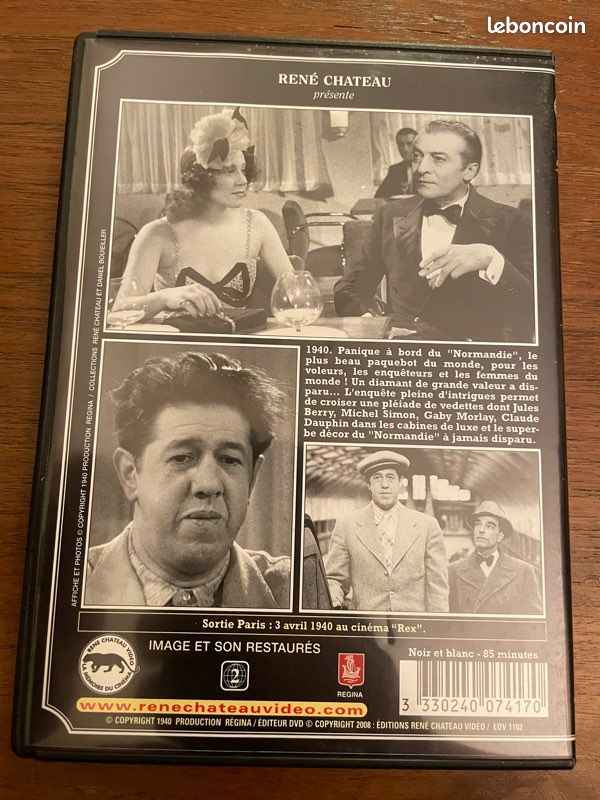 DVD Paris-New York avec Michel Simon - René Château (image 3)