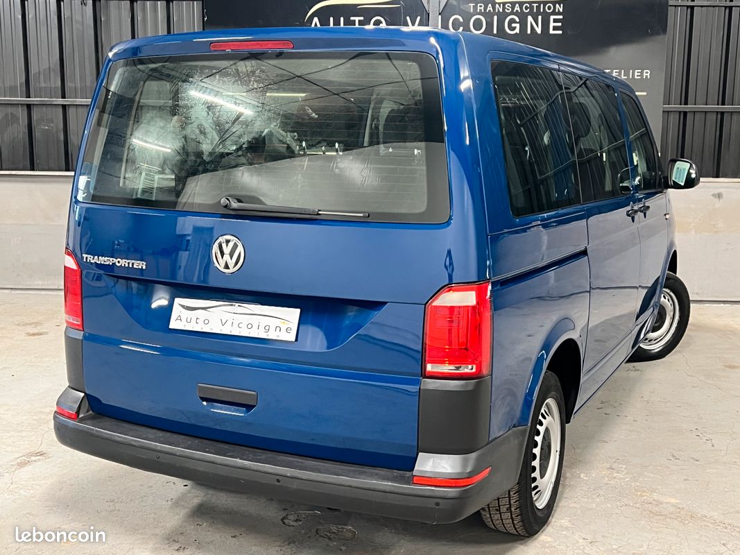 Volkswagen Transporteur T6Combi / 2.0 TDI 150 ch DSG 7 /1ere main / 9 Places / GPS / Entretiens à jours (image 3)