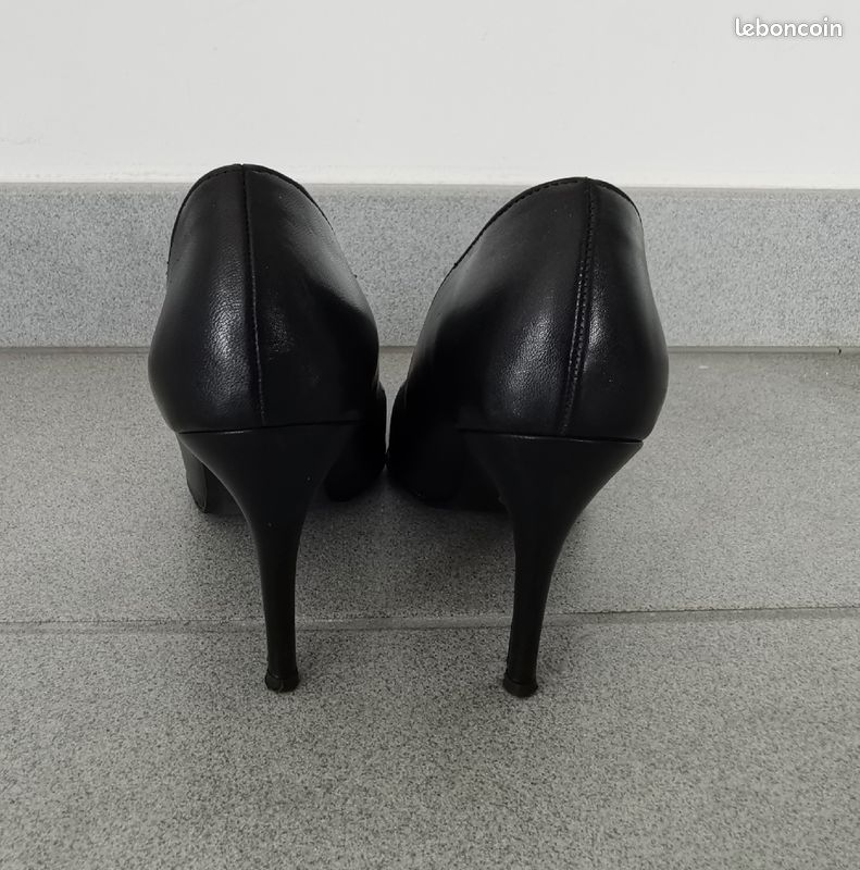Escarpin noir taille 39 (image 4)