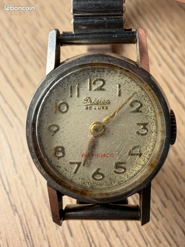 Montre Mécanique Vintage Precisa LORSA P62 - Occasion, Mouvement Mécanique